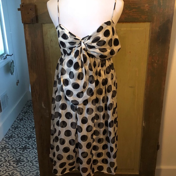 milly polka dot dress
